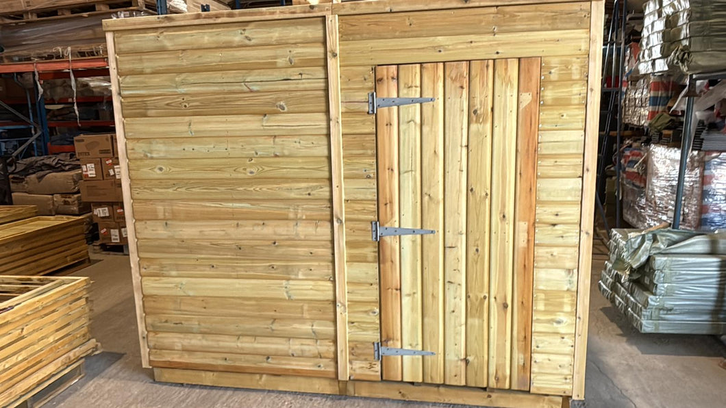 8' x 6' Pent shed